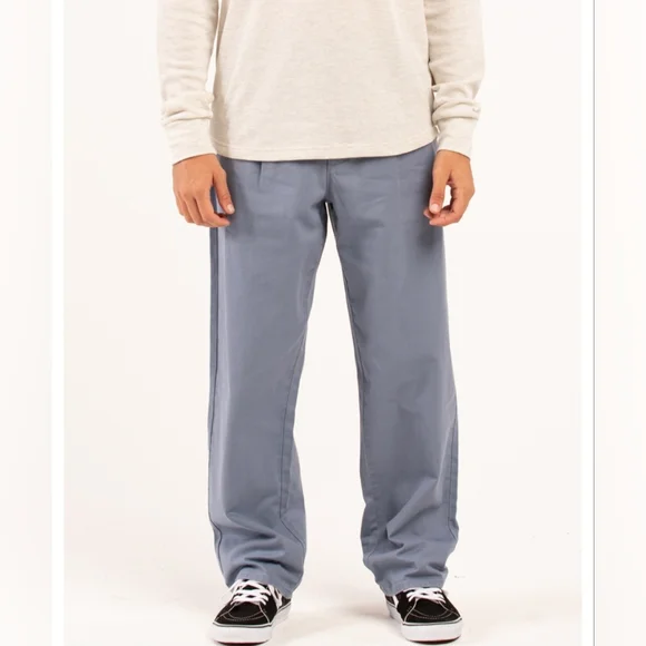 RSQ | Tilly's | Men's Baggy Chino Pants | Dusty Blue | 30x30 | NWT - Picture 2 of 12